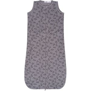 Baby Slaapzak 0-6 mnd - Slaapzak Lente & Herfst biologisch katoen - TOG 1.0 Cloudy Grey - Grijs - Snoozebaby
