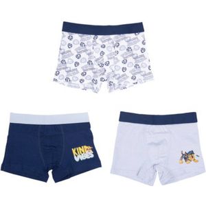 Paw Patrol ondergoed set - Set van 3 Boxershorts - Katoen - Wit/Blauw - Maat 110/116