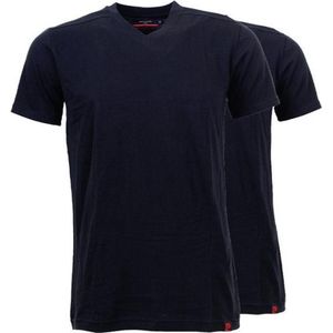 Pierre Cardin - Heren Tee SS 2-pack t-shirts - Zwart - Maat XXL