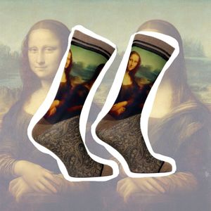 Sock My Feet - Sock my Mona Lisa maat 39/42