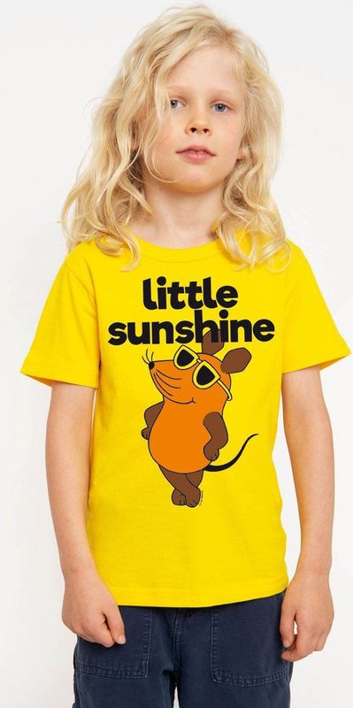 Logoshirt - T-Shirt - Oranje - The Mouse - Little Sunshine