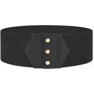 Vintage Dames Corset Riem met Brede Elastische Band voor Jurken - Perfect voor Halloween en Carnaval