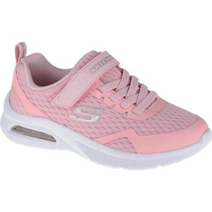 Skechers - Microspec Max - Sneakers - Roze - Synthetisch - Ademend Bovenwerk
