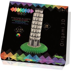 CREAGAMI - Origami 3D Schiefe Turm von Pisa 1173 Teile