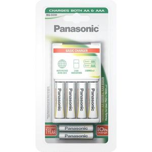 Panasonic batterijlader EVOLTA 10H 4AA+2AAA