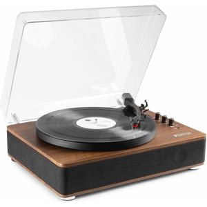 Retro Platenspeler met Bluetooth en USB MP3 Speler - Hoogwaardige Geluidskwaliteit