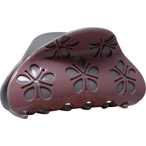 Jessidress® Elegante Haarklem Dames Haarkam Stevige Haarclip - Donker Roze