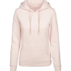 Build Your Brand - Heavy Hoodie - Dames Hoodie - Pink - 65% Katoen / 35% Polyester