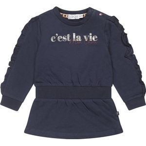 Dirkje Meisjes Kleedje C'est La Vie Navy - 56
