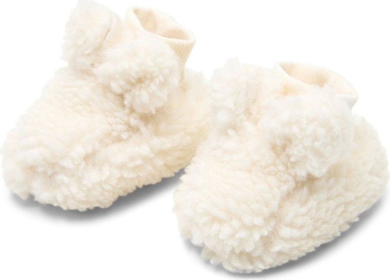 Little Dutch teddy slofjes offwhite