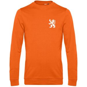 Sweater Holland Leeuw Klein Wit | Oranje Shirt | Koningsdag Kleding | Oranje | maat XS