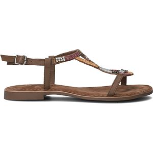 Lazamani 75.471 Sandalen - Dames - Taupe - Maat 36