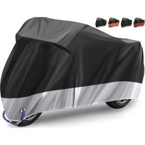 Waterdichte Motorhoes 210D Oxford Stof - Binnen en buitenbescherming tegen uv-regen - 265 x 105 x 125 cm Motorhoes