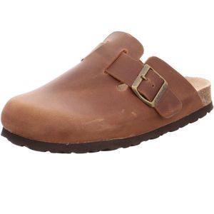 Natural Sense unisex pantoffels klomp leer bruin 1152933