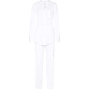 HANRO - Cotton Deluxe - Pyjama - Blauw - Katoen