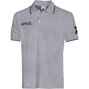 Patrick Sprox Polo Heren - Grijs Gemeleerd | Maat: S