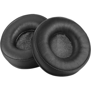 Vervangende Oorkussens 65 mm voor Hoofdtelefoons - Geschikt voor Ronde Modellen, Zwart