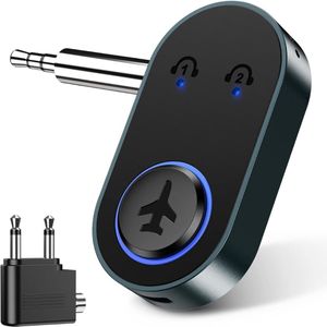 Daily Supplies® Bluetooth Receiver Aux - Ontvanger - Carkit -Zwart