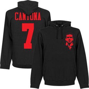 Cantona Silhouette Hooded Sweater - Zwart - Kinderen - 152