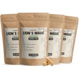 Cupplement - Lion's Mane Extract - 400 mg - 4x 60 Capsules - Hericium Erinaceus
