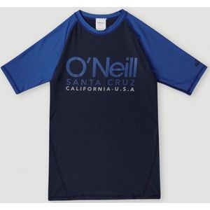 O'Neill - UV-Zwemshirt met korte mouwen voor jongens - UPF50+ - Cali Skin - Blue Multi - maat 8 (133-141CM)