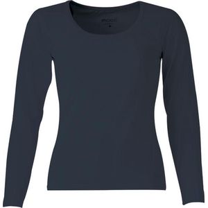 MOOI! Company -T-shirt Arlette lange mouw - O-Hals - Aansluitend model - Kleur Navy - XS