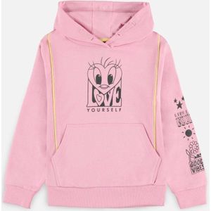Looney Tunes - Tweety - Love Yourself Kinder hoodie/trui - Kids 146/152 - Roze