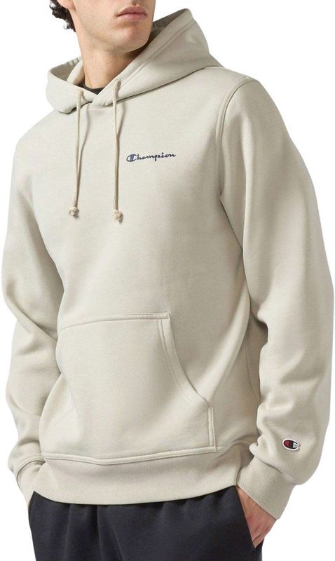 Hoodie - Geribbelde Kraag - Sweatstof - Logoprint - Zacht Aanvoelend