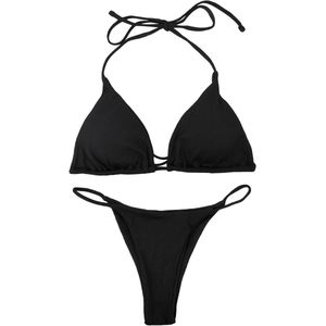 Allecto Plus - Dames badpak tweedelig bikini met verstelbare bandjes