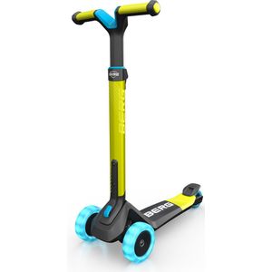 BERG Nexo Step - Kinderstep - Opvouwbaar - In hoogte verstelbaar - Incl. LED wielen - 2 tot 12 jaar - Lime