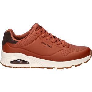 Skechers - Sneaker 183007 COG UNO Tailored Air - Cognac - Synthetisch Materiaal