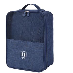 Reistas voor schoenen, geschikt voor 3 paar schoenenzakken voor op reis, waterdichte schoenenorganizer, opbergtas voor op reis, sneakerreistas voor dames en heren, opbergtas voor schoenen met rits, draagbare schoenentas