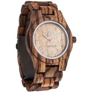 De officiële WoodWatch | Zebra Petite | Houten horloge dames