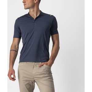 Castelli TECH 2 POLO Savile Blue - Mannen - maat L