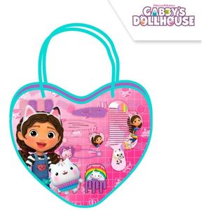 Gabby’s Poppenhuis Harttasje met Haaraccessoires & Kam – Roze – Cadeauset voor Meisjes