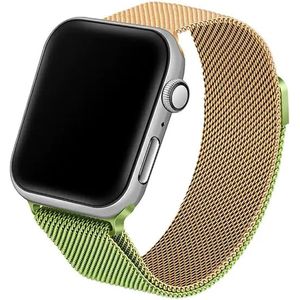 Beline pasek Apple Watch Steel 38/40/41mm green/gold