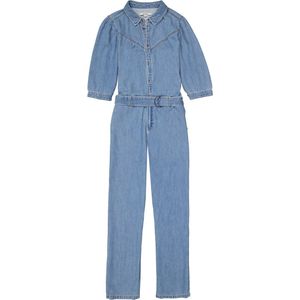 GARCIA Dames Jumpsuit Blauw - Maat XS