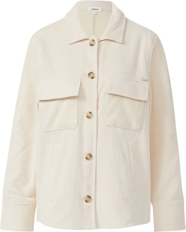 s.Oliver - Indoor-Blazer - Corduroy - Casual - Met Klepzakken