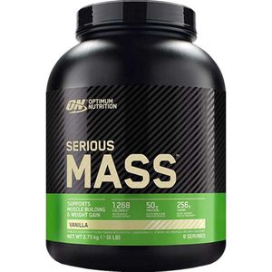 Optimum Nutrition Serious Mass - Vanilla - Mass Gainer - Weight Gainer - 2727 gram (8 servings)