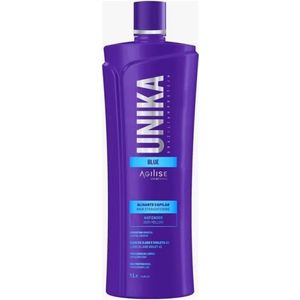 Agilise | Unika Blue Gel Hair Straightening | Anti-Yellow For Blond Hair | 1000 ml