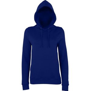 Awdis Gewoon Hoods Vrouwen/dames Girlie College Pullover Hoodie (Nieuwe Franse marine)