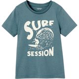 Vertbaudet - Basics - T-shirt - Katoen - Jongensshirt met Print op de Voorkant