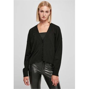 Urban Classics - EcoVero Oversized Cardigan - XL - Zwart