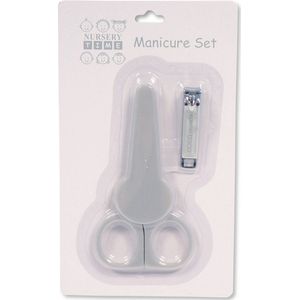 Nursery Time Manicureset Baby Grijs 2-delig