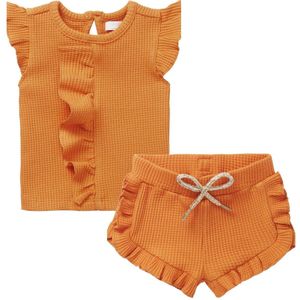 Noppies baby setje: Shirt Merial en Short Merfy Sunflower maat 62