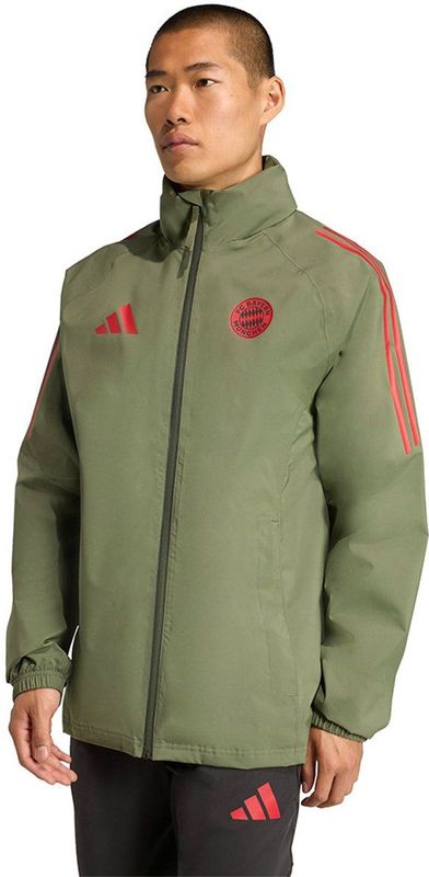 Adidas - FC Bayern Tiro 24/25 - Regenjas - Groen - RAIN.RDY