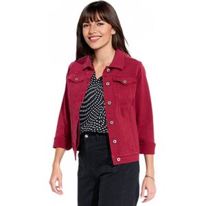 Button-down spijkerjack