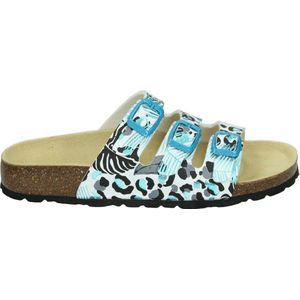 Superfit - 1800113 - Pantoffels - Wit - Meerkleurig - Leer