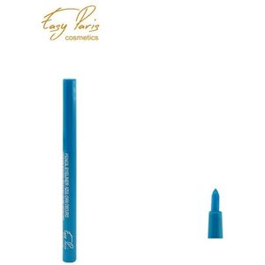 Easy Paris Cosmetics - Cyaan Blauw oogpotlood, draaibaar / Automatic Eye Pencil - Waterproof - Nummer 36 Azul Cian Oscuro - 1 stuks