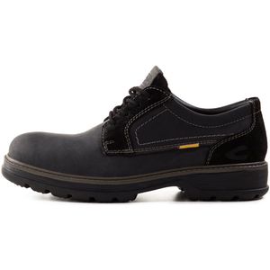 camel active Veterschoen van echt leer - Maat menswear-41 - Zwart